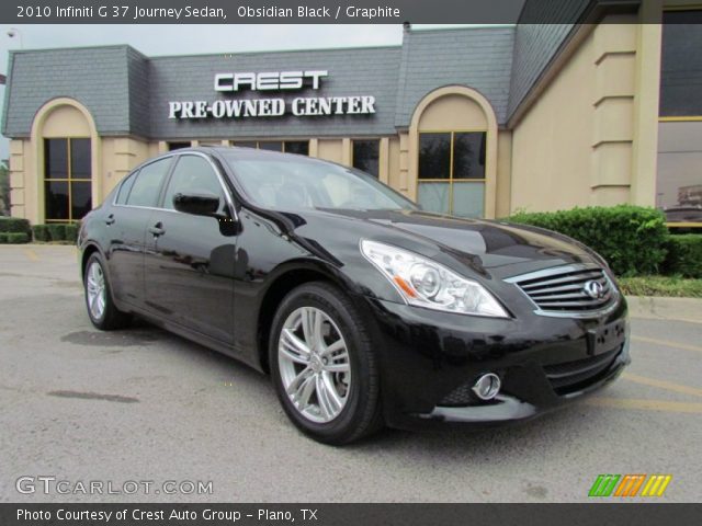2010 Infiniti G 37 Journey Sedan in Obsidian Black