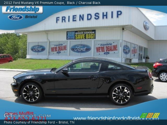 2012 Ford Mustang V6 Premium Coupe in Black