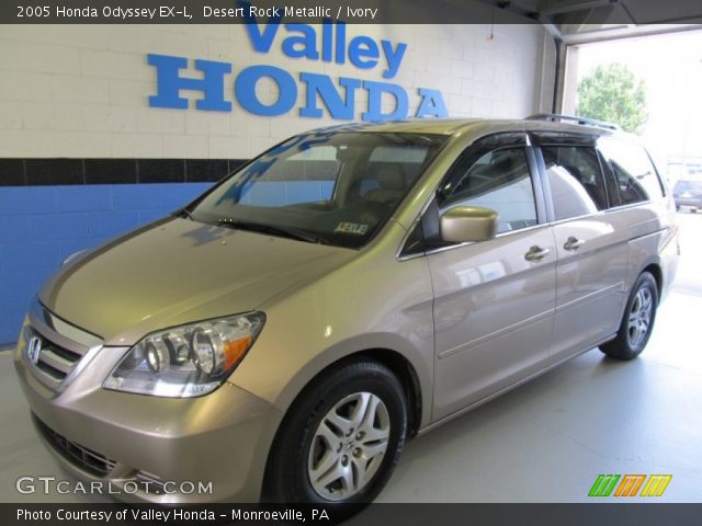 2005 Honda Odyssey EX-L in Desert Rock Metallic