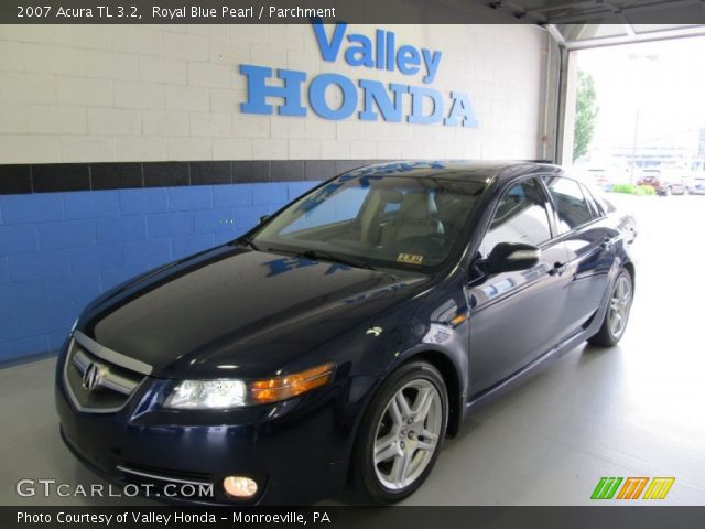 2007 Acura TL 3.2 in Royal Blue Pearl