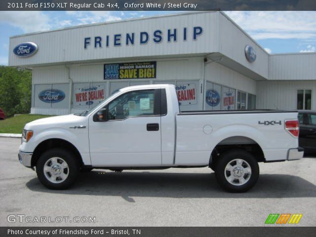 2011 Ford F150 XLT Regular Cab 4x4 in Oxford White