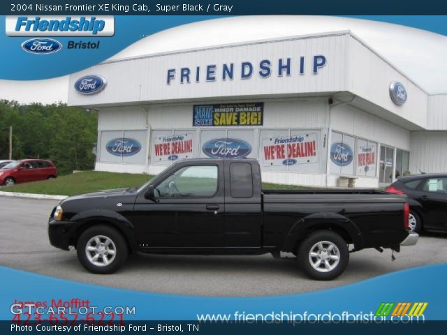 2004 Nissan Frontier XE King Cab in Super Black