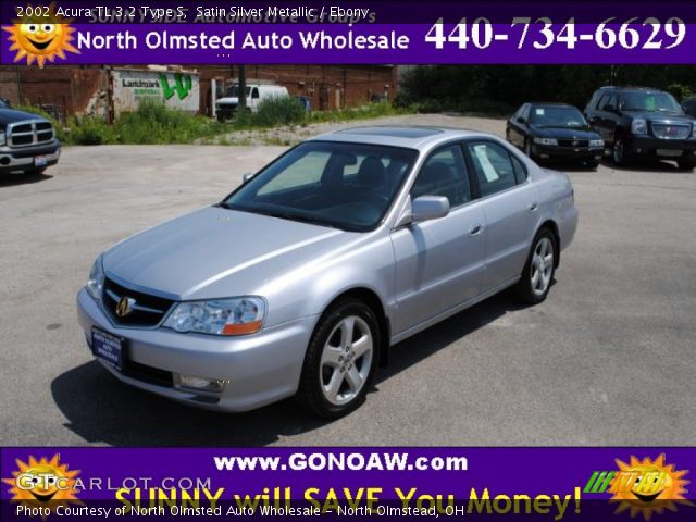 2002 Acura TL 3.2 Type S in Satin Silver Metallic