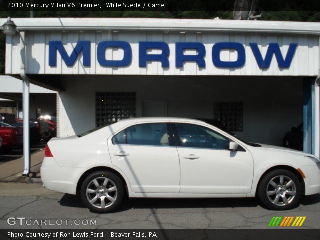 2010 Mercury Milan V6 Premier in White Suede