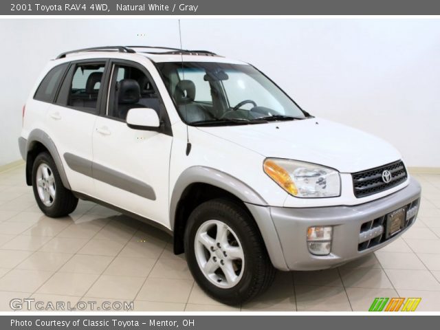 2001 Toyota RAV4 4WD in Natural White