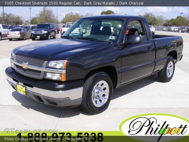 2005 Chevrolet Silverado 1500 Regular Cab in Dark Gray Metallic