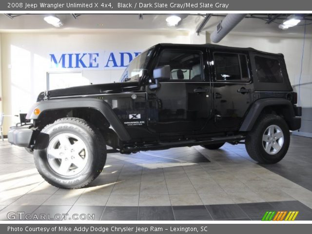 2008 Jeep Wrangler Unlimited X 4x4 in Black