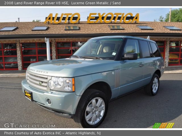 2008 Land Rover Range Rover V8 HSE in Lucerne Green Metallic