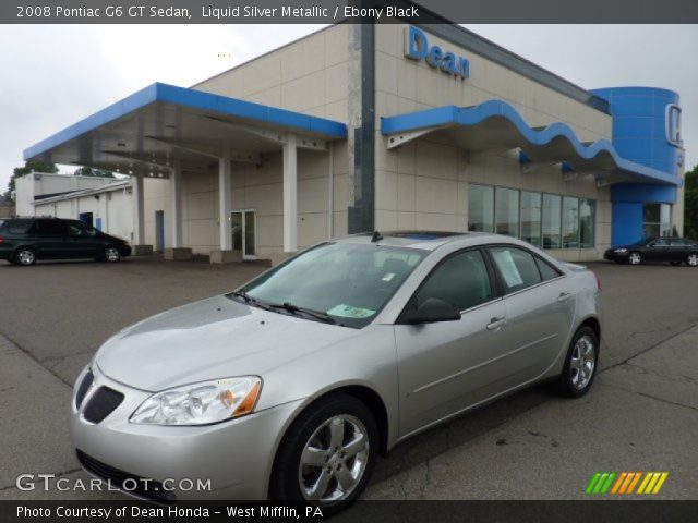 2008 Pontiac G6 GT Sedan in Liquid Silver Metallic