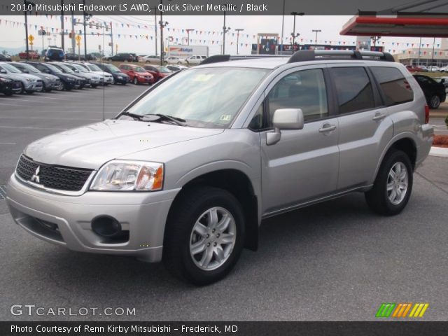 2010 Mitsubishi Endeavor LS AWD in Quick Silver Metallic