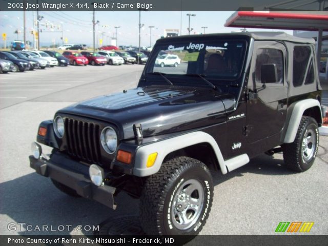 2002 Jeep Wrangler X 4x4 in Black