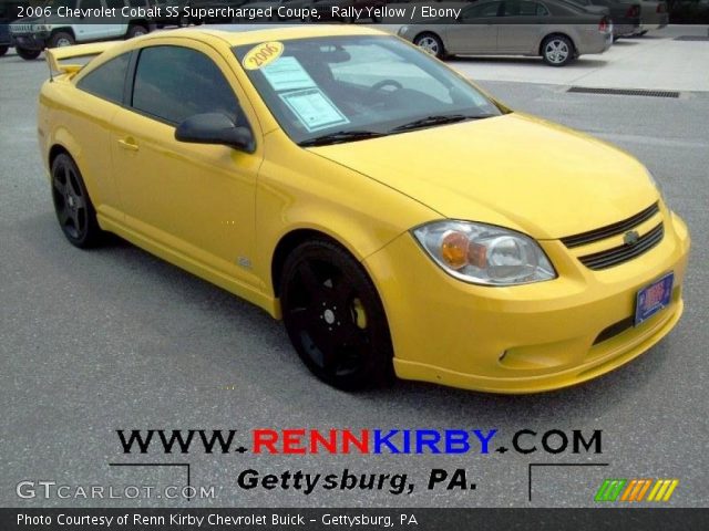 2006 Chevrolet Cobalt SS Supercharged Coupe in Rally Yellow