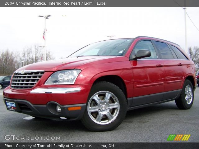2004 Chrysler Pacifica  in Inferno Red Pearl