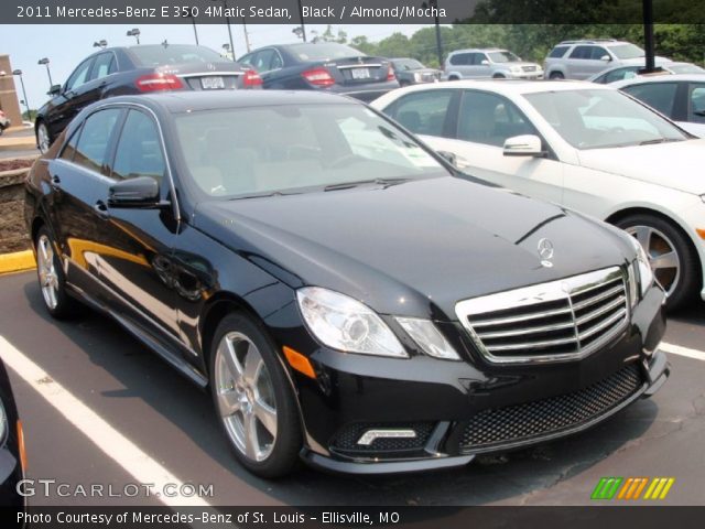 2011 Mercedes-Benz E 350 4Matic Sedan in Black