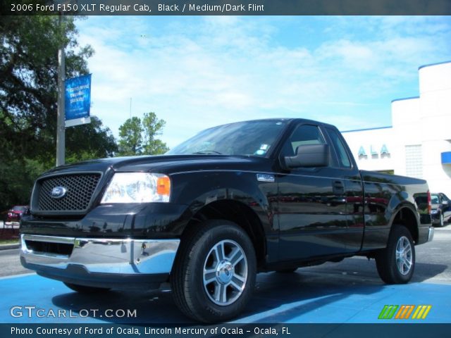 2006 Ford F150 XLT Regular Cab in Black