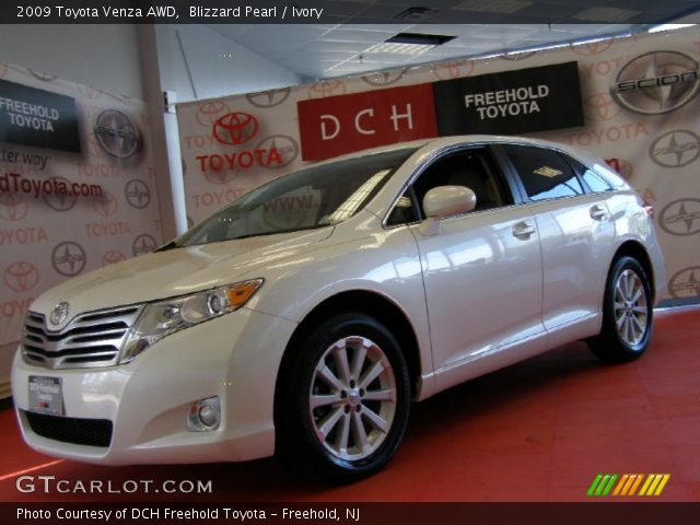 2009 Toyota Venza AWD in Blizzard Pearl