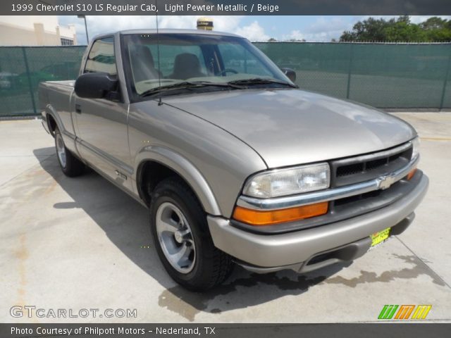 1999 Chevrolet S10 LS Regular Cab in Light Pewter Metallic