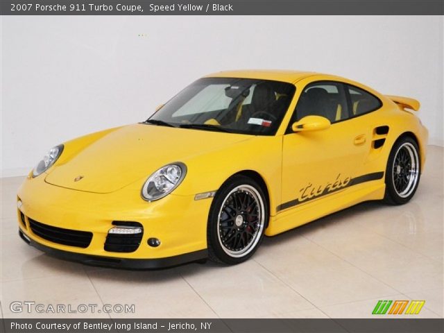 2007 Porsche 911 Turbo Coupe in Speed Yellow