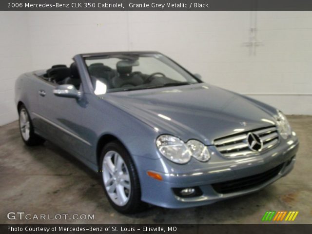 2006 Mercedes-Benz CLK 350 Cabriolet in Granite Grey Metallic