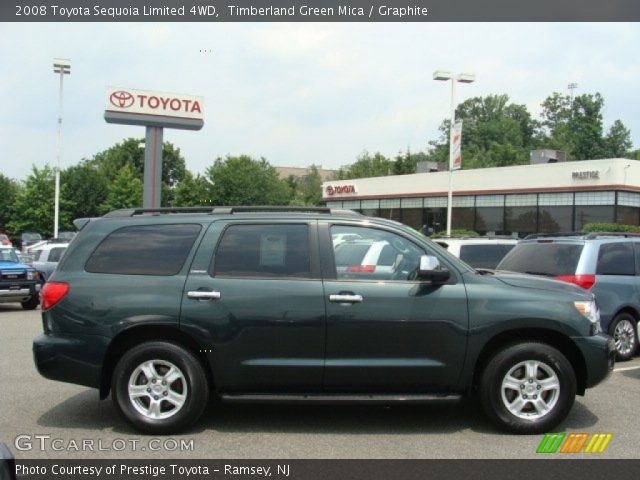 2008 Toyota Sequoia Limited 4WD in Timberland Green Mica