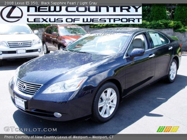 2008 Lexus ES 350 in Black Sapphire Pearl