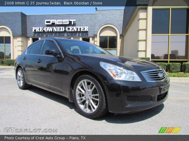 2008 Infiniti G 35 Journey Sedan in Black Obsidian