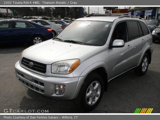 2002 Toyota RAV4 4WD in Titanium Metallic