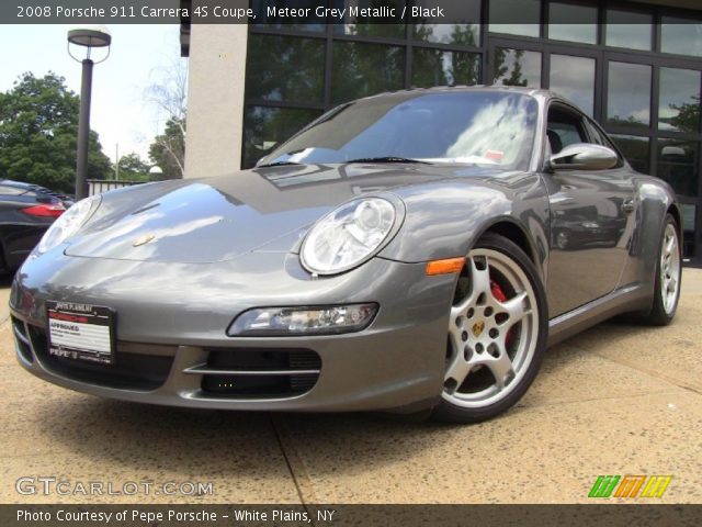 2008 Porsche 911 Carrera 4S Coupe in Meteor Grey Metallic