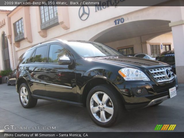 2009 Mercedes-Benz ML 350 4Matic in Black