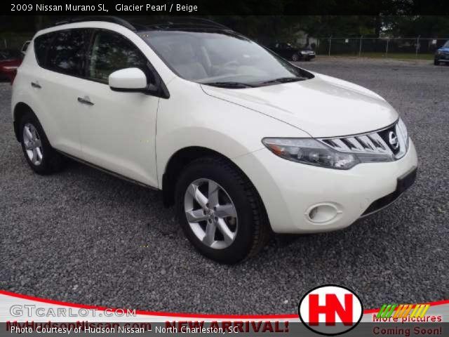 2009 Nissan Murano SL in Glacier Pearl