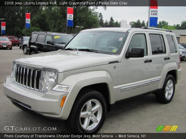 2008 Jeep Liberty Limited 4x4 in Light Graystone Pearl