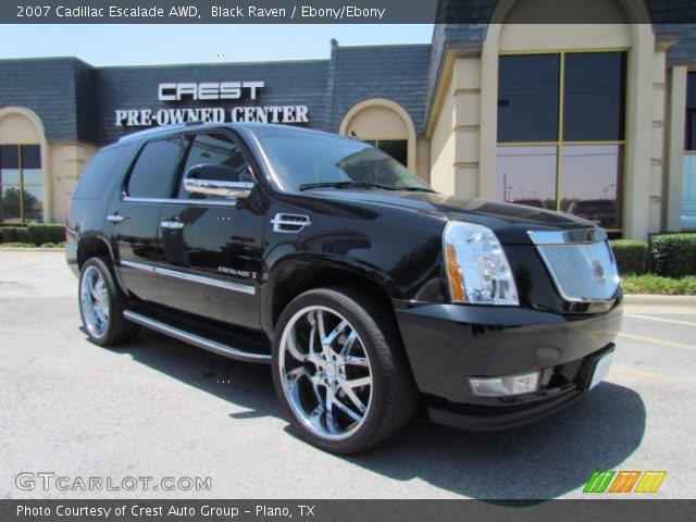 2007 Cadillac Escalade AWD in Black Raven