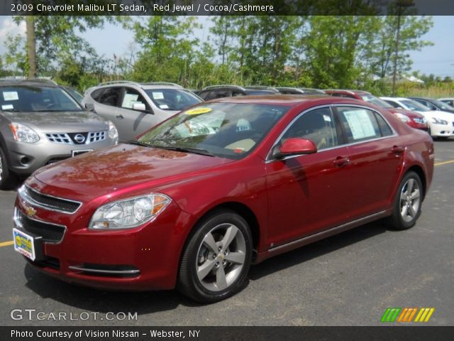 2009 Chevrolet Malibu LT Sedan in Red Jewel