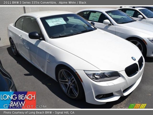 2011 BMW 3 Series 335is Convertible in Alpine White