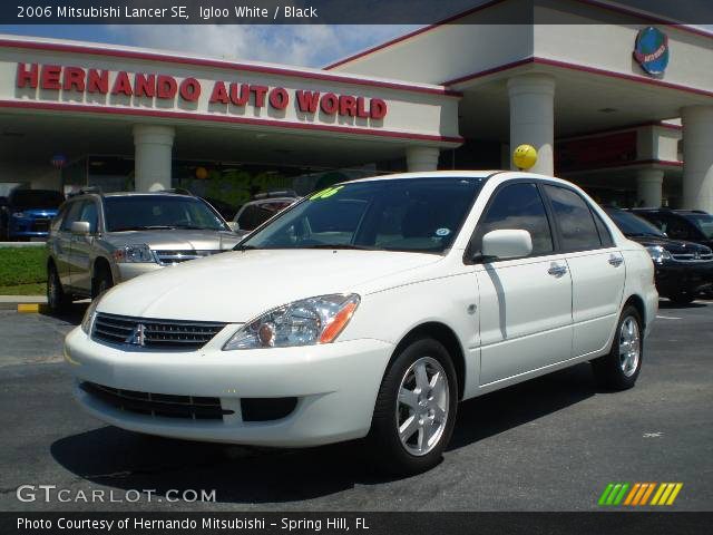 2006 Mitsubishi Lancer SE in Igloo White