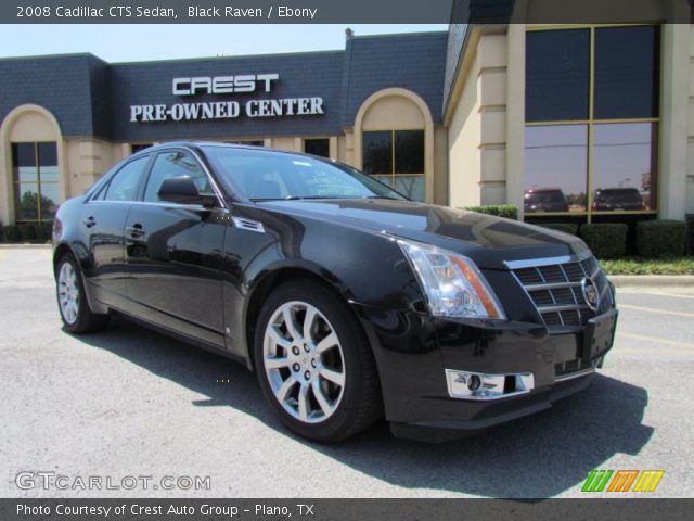 2008 Cadillac CTS Sedan in Black Raven