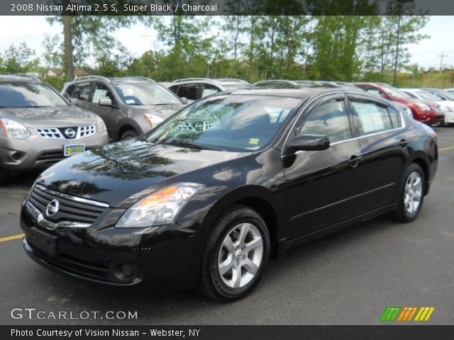 2008 Nissan Altima 2.5 S in Super Black