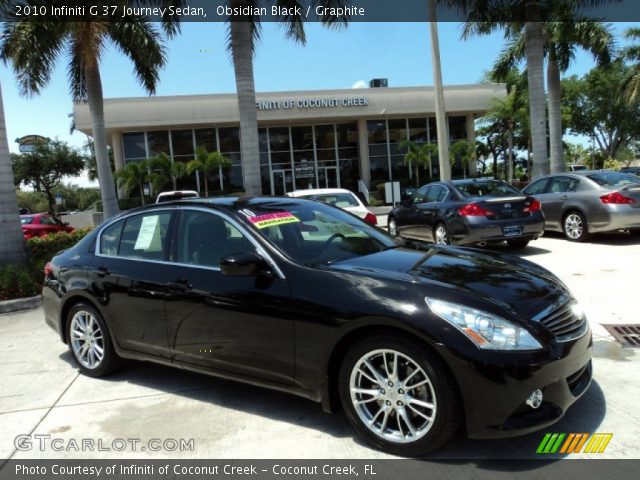 2010 Infiniti G 37 Journey Sedan in Obsidian Black