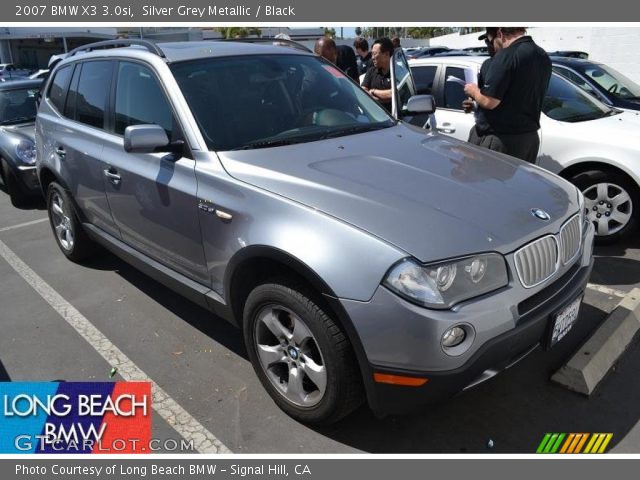 2007 BMW X3 3.0si in Silver Grey Metallic