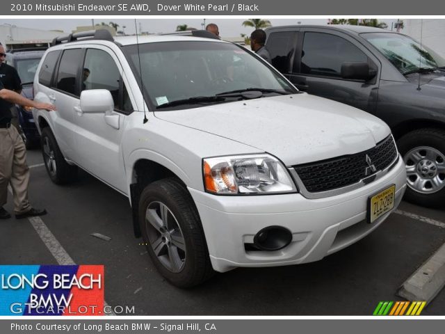 2010 Mitsubishi Endeavor SE AWD in Dover White Pearl