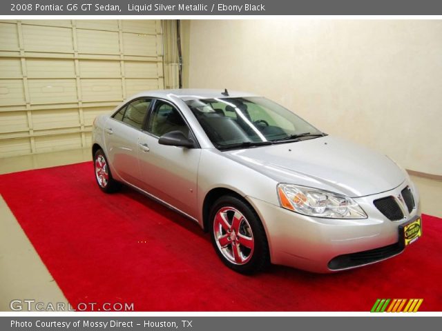 2008 Pontiac G6 GT Sedan in Liquid Silver Metallic