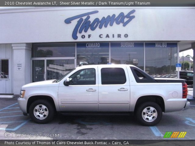 2010 Chevrolet Avalanche LT in Sheer Silver Metallic