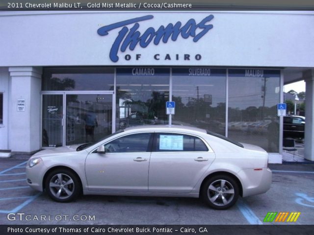 2011 Chevrolet Malibu LT in Gold Mist Metallic