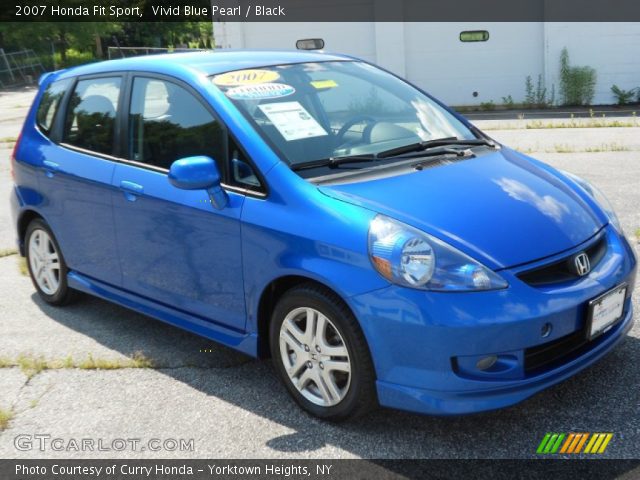 2007 Black honda fit sport #3