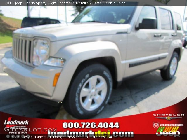 2011 Jeep Liberty Sport in Light Sandstone Metallic