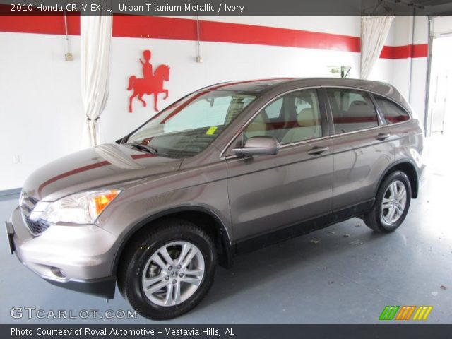 2010 Honda CR-V EX-L in Urban Titanium Metallic