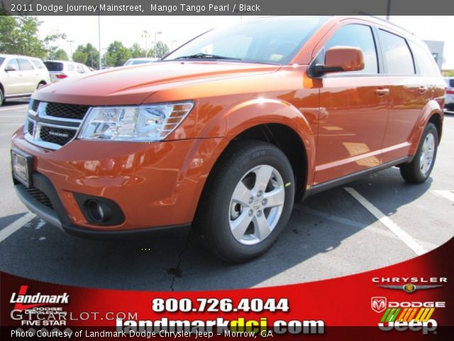 2011 Dodge Journey Mainstreet in Mango Tango Pearl