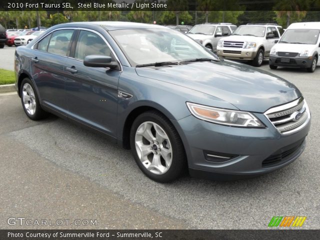 2010 Ford Taurus SEL in Steel Blue Metallic