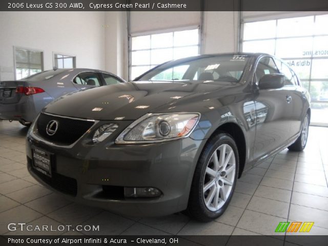 2006 Lexus GS 300 AWD in Cypress Green Pearl