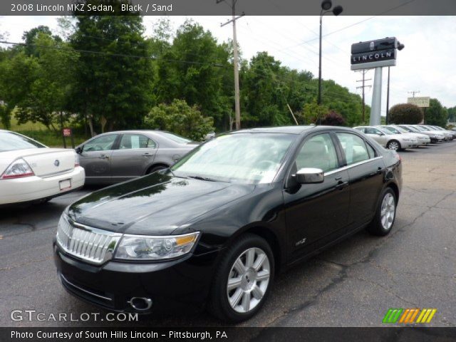 2008 Lincoln MKZ Sedan in Black